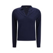 Blue Viscose Sweatshirt