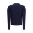 Blue Viscose Sweatshirt