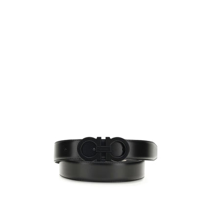 Black Calf Leather Bos Taurus Regular Belt