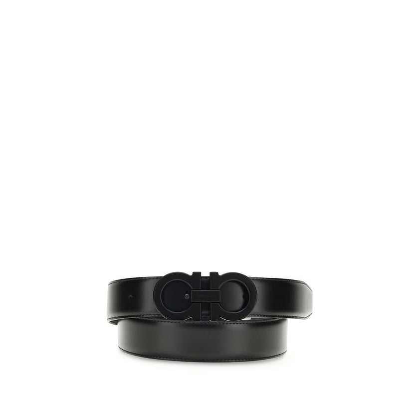 Black Calf Leather Bos Taurus Regular Belt