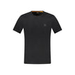 Black Cotton Men T-Shirt