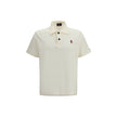 Beige Polyamide Polo Shirt