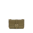 Bicolor Calf Leather Bos Taurus Shoulder Bag