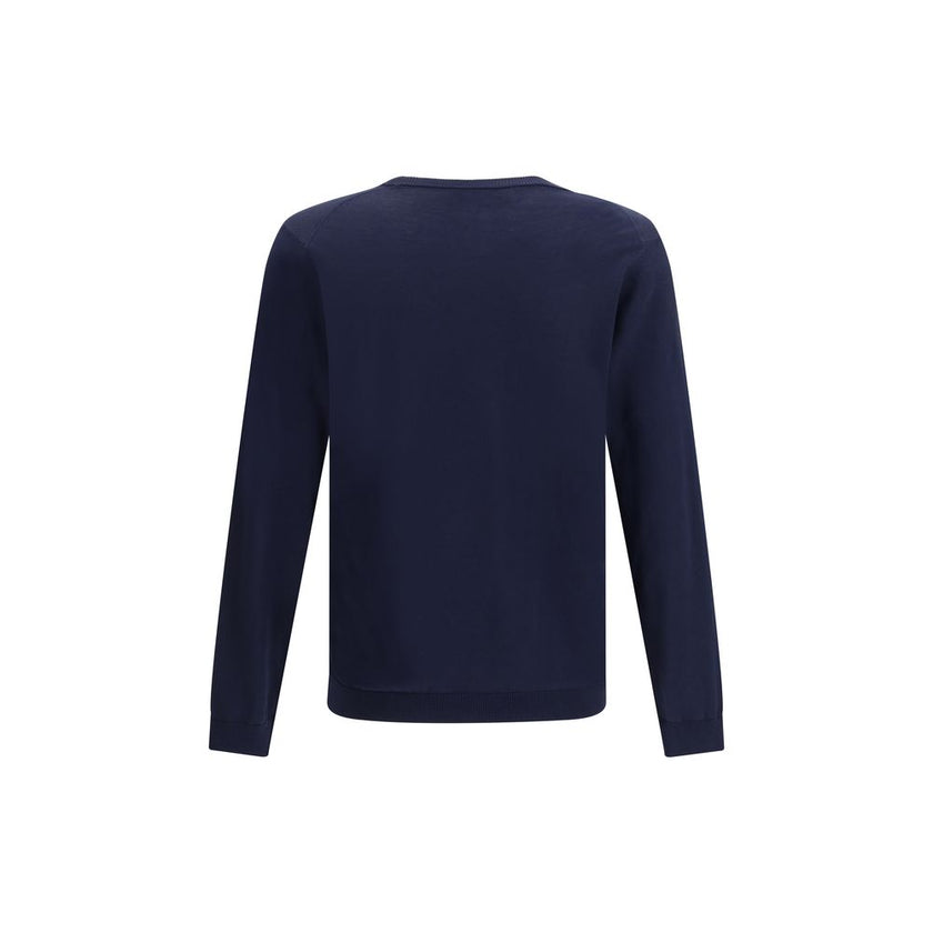 Blue Cotton Sweatshirt