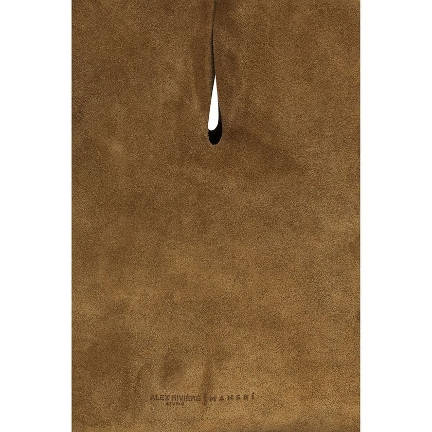 Brown Calf Leather Bos Taurus Shoulder Bag