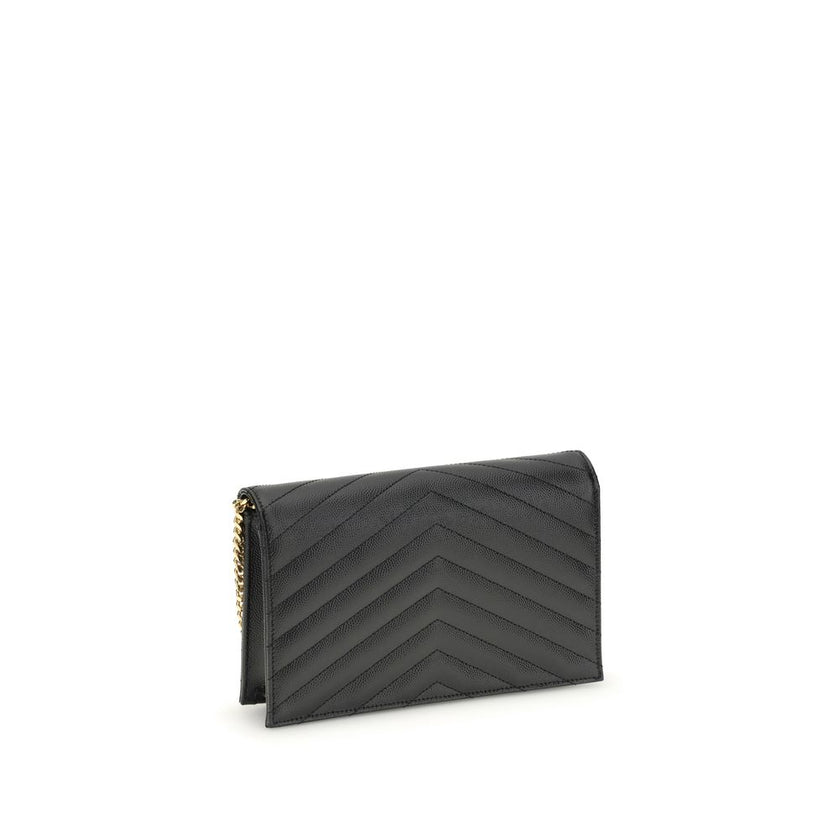 Black Calf Leather Bos Taurus Shoulder Bag