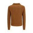Brown Cotton Polo Shirt