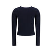 Blue Cotton Cardigan