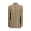 Brown Linen Coat