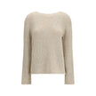 Beige Cashmere Sweater