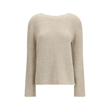 Beige Cashmere Sweater