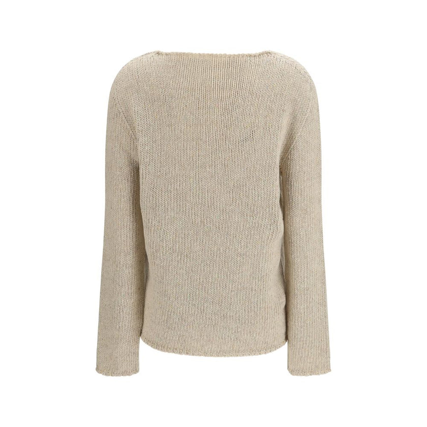 Beige Cashmere Sweater