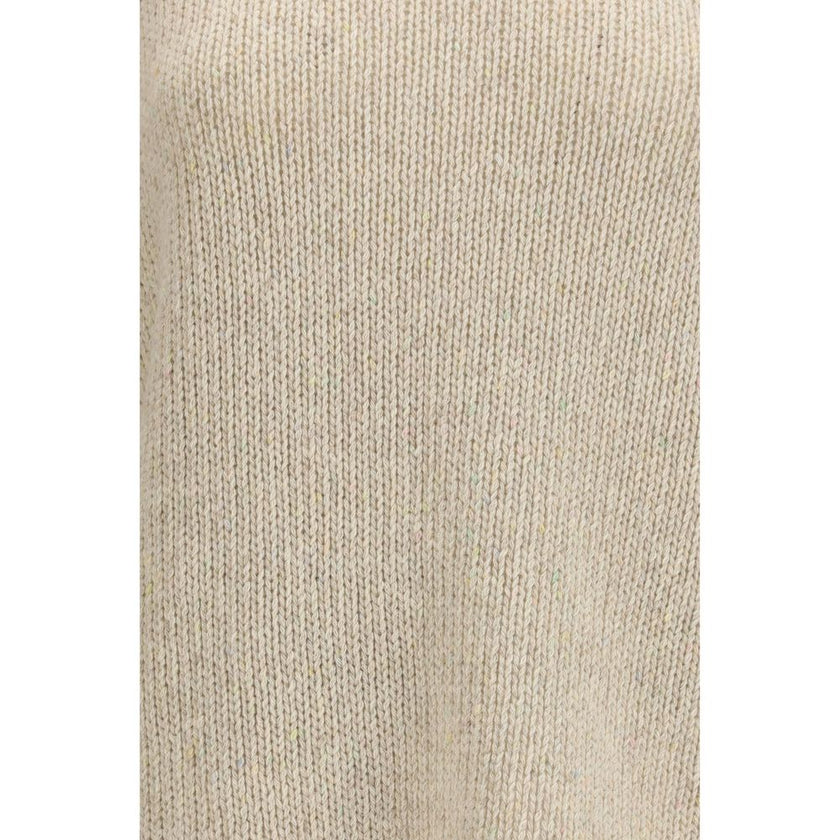 Beige Cashmere Sweater