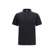 Blue Cotton Polo Shirt