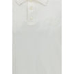 White Cotton Polo Shirt
