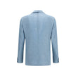 Blue Silk Blazer