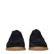 Blue Leather Oxfords And Derbies