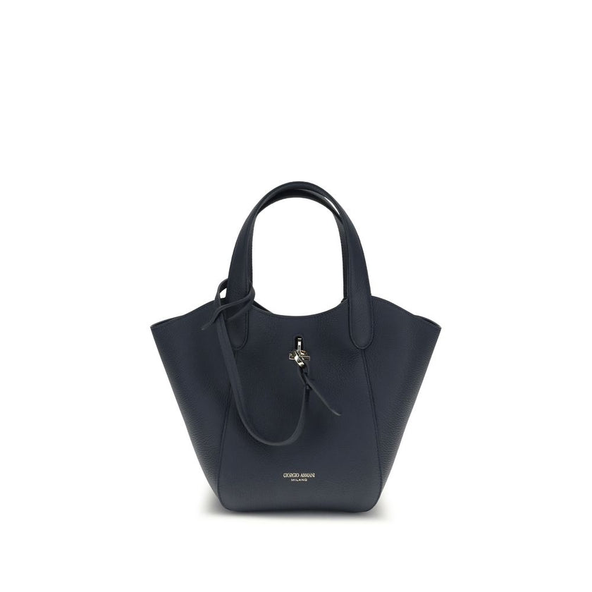 Blue Calf Leather Bos Taurus Handbag