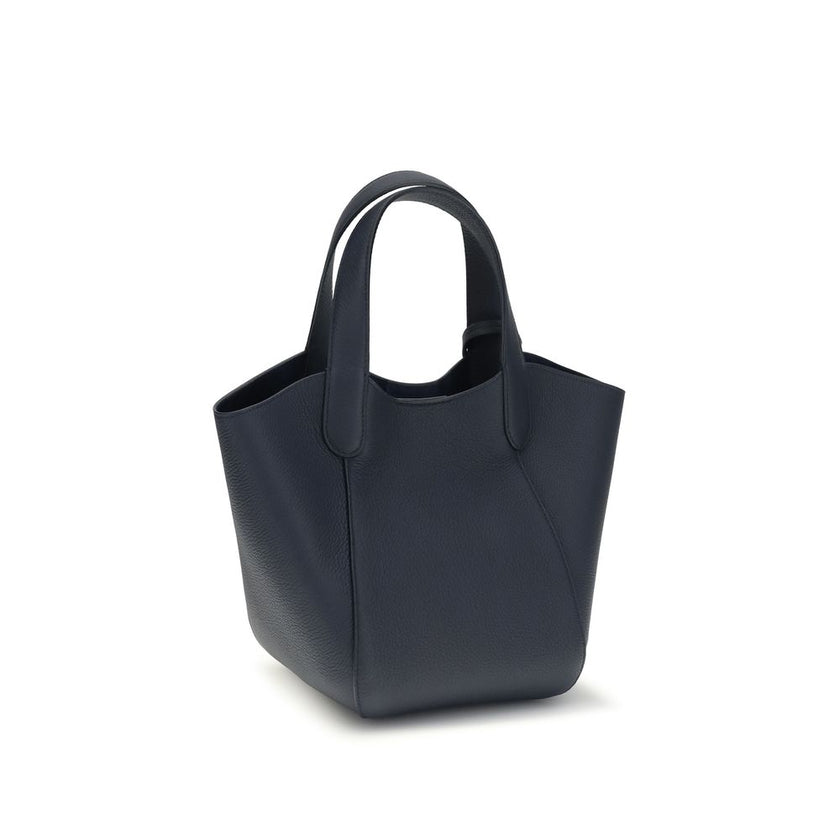 Blue Calf Leather Bos Taurus Handbag