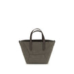 Bicolor Cotton Handbag