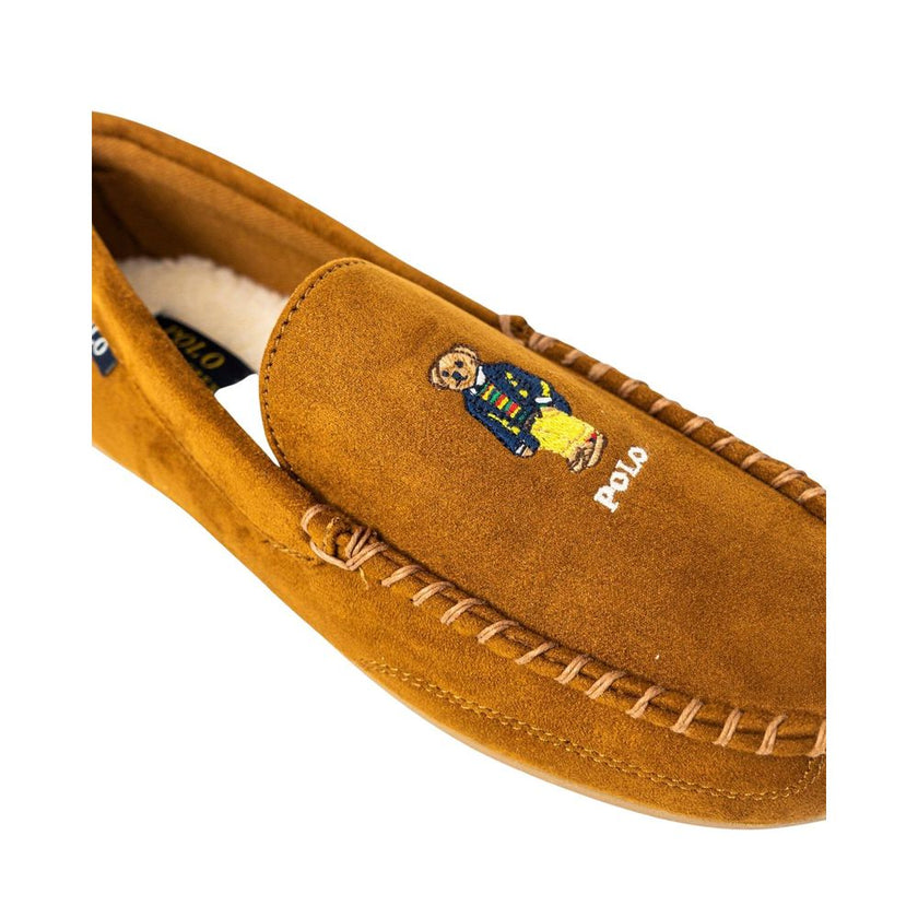 Beige Faux Fur Slippers