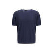 Blue Silk Sweatshirt