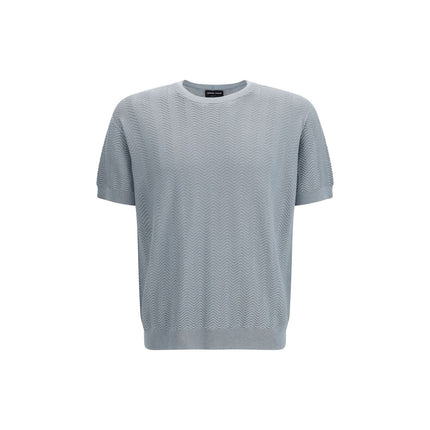 Gray Silk Sweatshirt