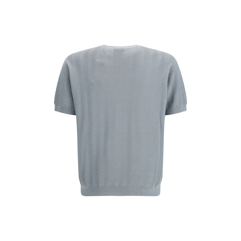 Gray Silk Sweatshirt