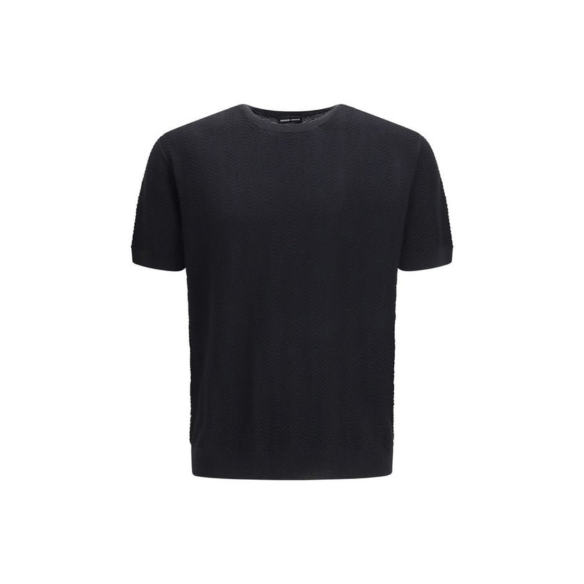 Black Silk Sweater
