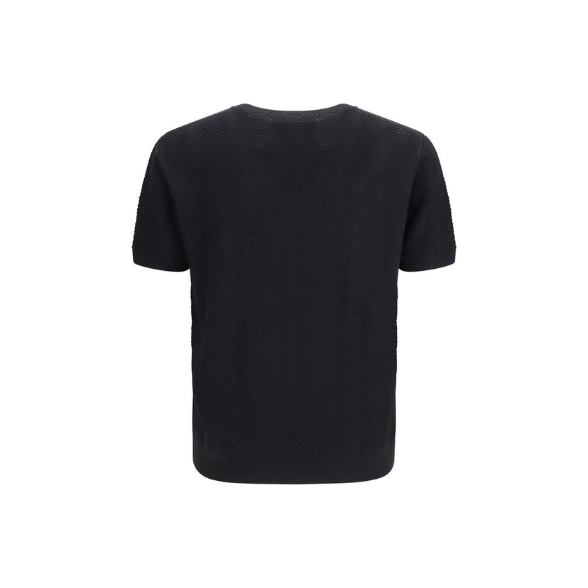 Black Silk Sweater
