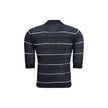 Blue Silk Polo Shirt