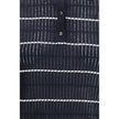 Blue Silk Polo Shirt