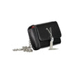 Black Polyurethane Women Handbag