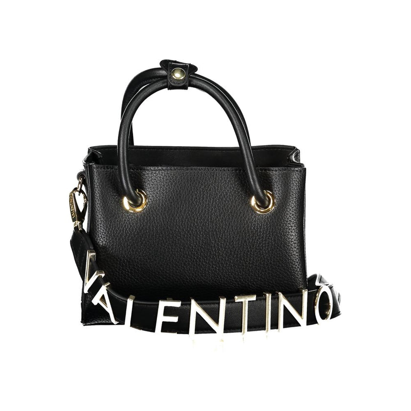 Nero Polyurethane Women Handbag