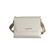 Bianco Polyurethane Women Handbag