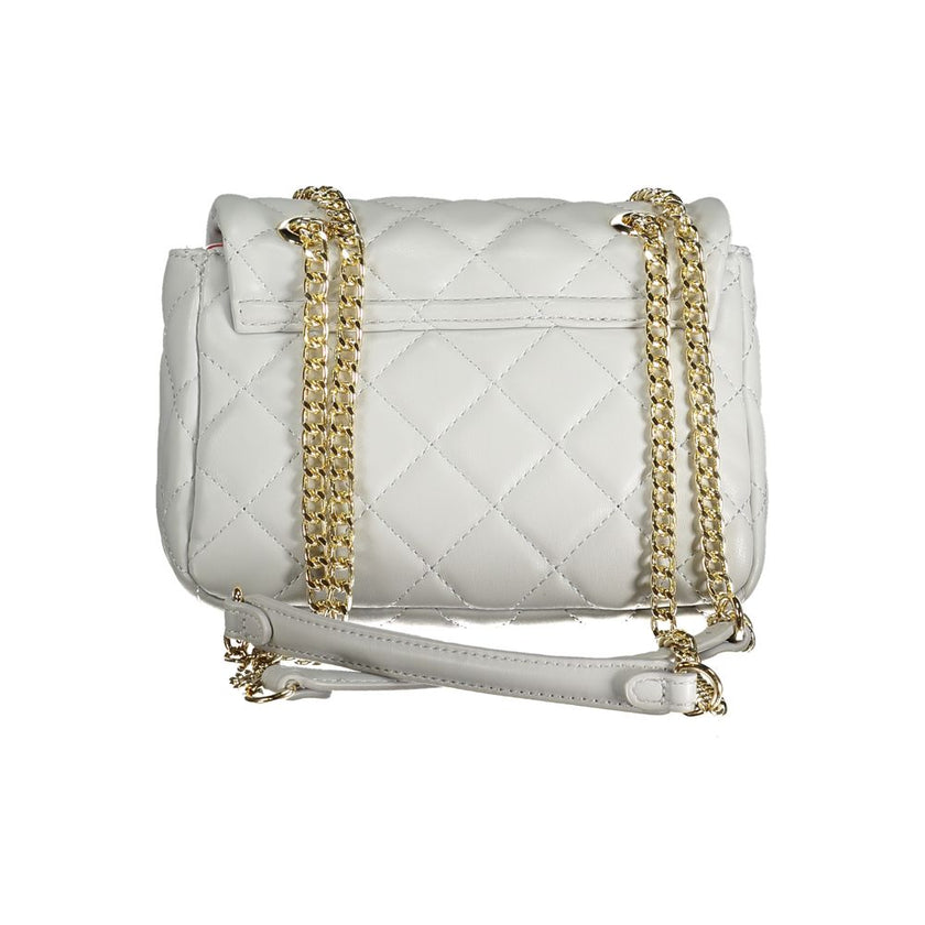 Grigio Polyurethane Women Shoulder Bag