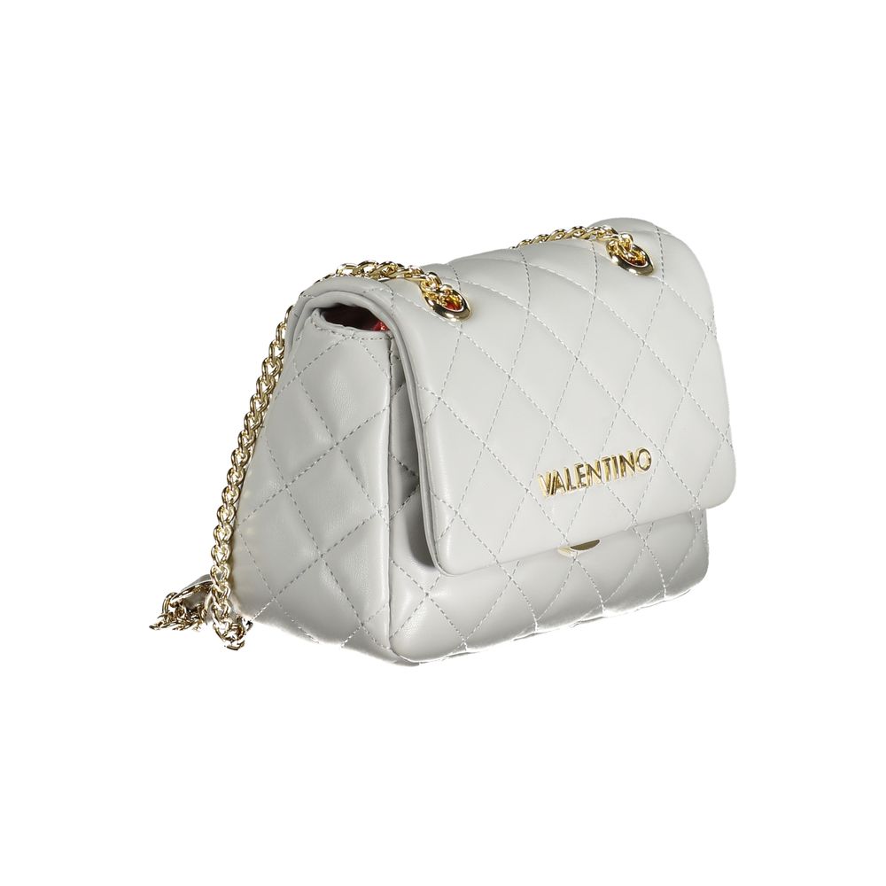 Grigio Polyurethane Women Shoulder Bag