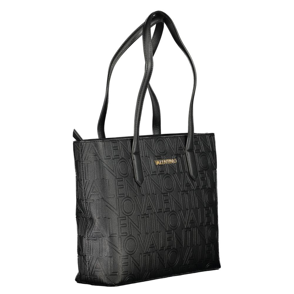 Nero Poliuretano Women Shoulder Bag