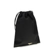 Black Recycled Polyamide Clutch Bag