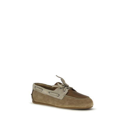 Multicolor Calf Leather Bos Taurus Slip-On Loafers