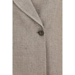 Beige Linen Blazer