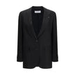 Black Linen Blazer