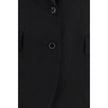 Black Linen Blazer