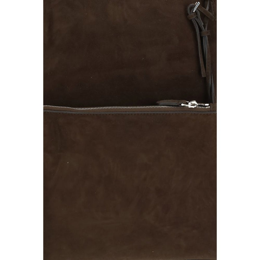 Brown Lamb Ovis Aries Aries Shoulder Bag