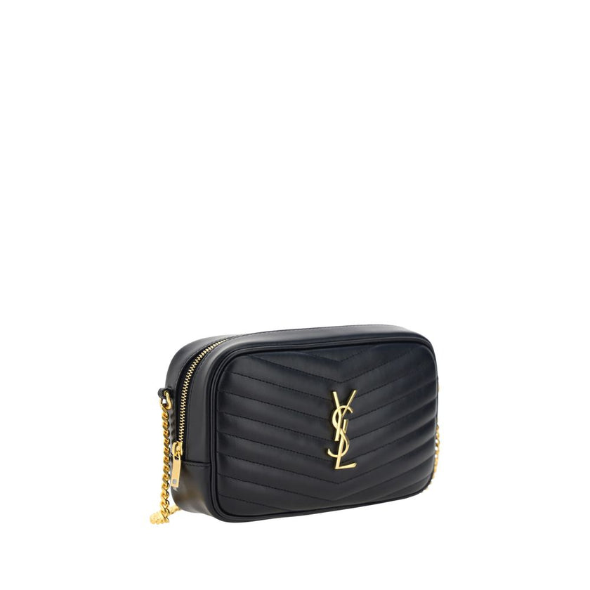 Black Calf Leather Bos Taurus Shoulder Bag