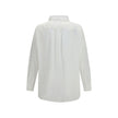 White Cotton Pattern Shirt