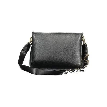 Nero Polyurethane Women Handbag