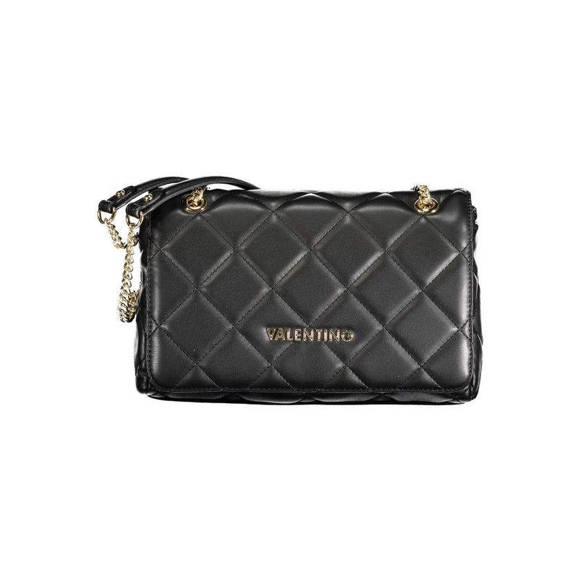 Nero Polyurethane Women Handbag