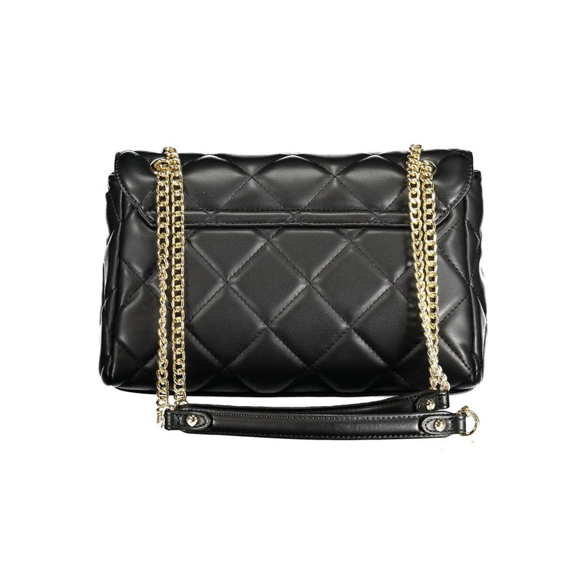 Nero Polyurethane Women Handbag