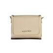 Beige Polyurethane Women Handbag